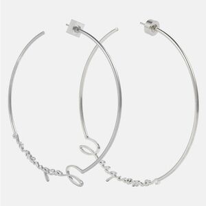 Jacquemus Silver Hoop Earrings